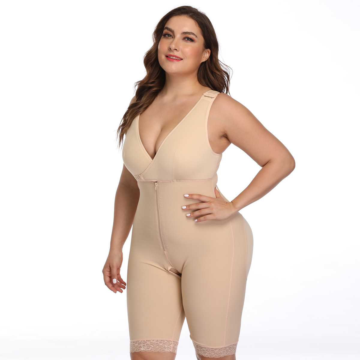 Woman Plus Size Full Body Butt-Lifting Shaper Kiwidrop