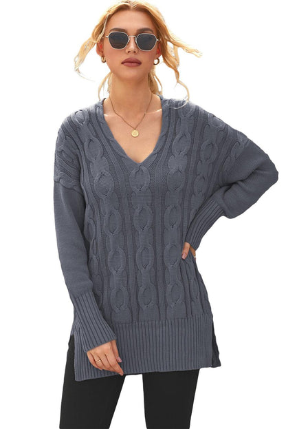 Oversized Cozy up Knit Sweater Kiwidrop