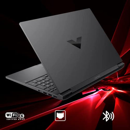 HP 2022 Victus 15.6" FHD 144Hz Gaming Laptop, Intel 12th Core i5-12450H, 32GB RAM, 1TB PCIe SSD, NVIDIA GeForce GTX 1650 Graphics, Backlit Keyboard, Win 11 Pro, Mica Silver, 32GB Snowbell USB Card