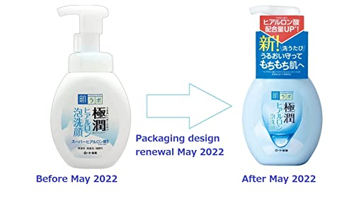 Hada Labo Japan Gokujyun Hyaluronic Acid Moisture Bubble Foaming Cleanser 160ml