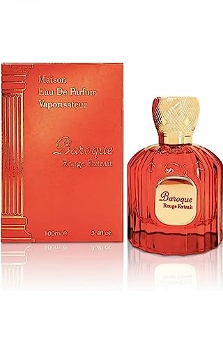 Barakkat Rouge 540 - Extrait de Parfum 100ml (3.4FL OZ) Unisex Perfume (Our impression of Baccarat Rouge 540), Long lasting Spray