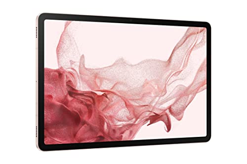 Samsung Galaxy Tab S8+ Android Tablet, 12.4” Large AMOLED Screen, 128GB Storage, Wi-Fi 6E, Ultra Wide Camera, S Pen Included, Long Lasting Battery, Pink Gold Spreadr