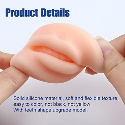 AOOLADA - 5D Soft Silicone Realistic Lip Practice Module For Semi Permanent Make Up - Lip Tattoo - PMU Supplies Tattoo Practice Lips