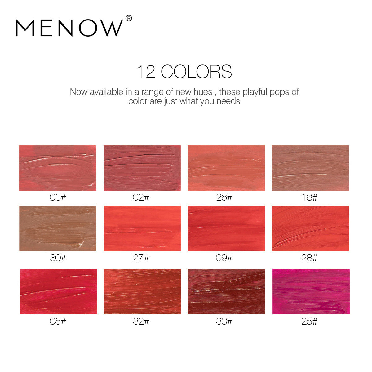 MENOW Long Lasting Non-Stick Matte Lip Gloss Hypersku