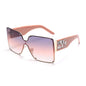 Oversized Rimless Sunglasses Zendrop