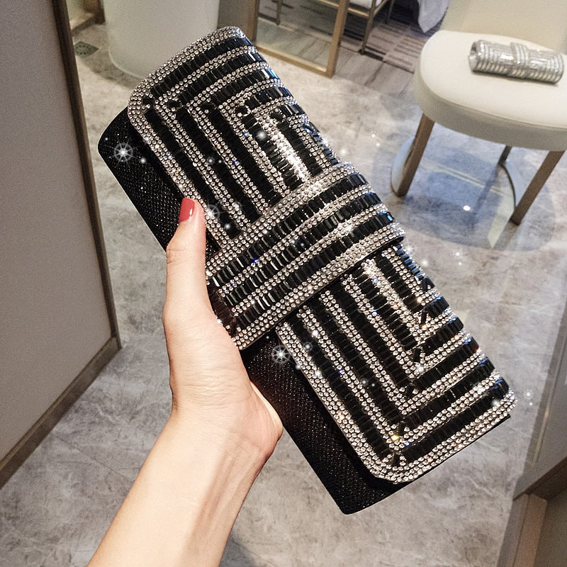 Women's Rhinestone Clutch Bag with Gems nihaodropshipping