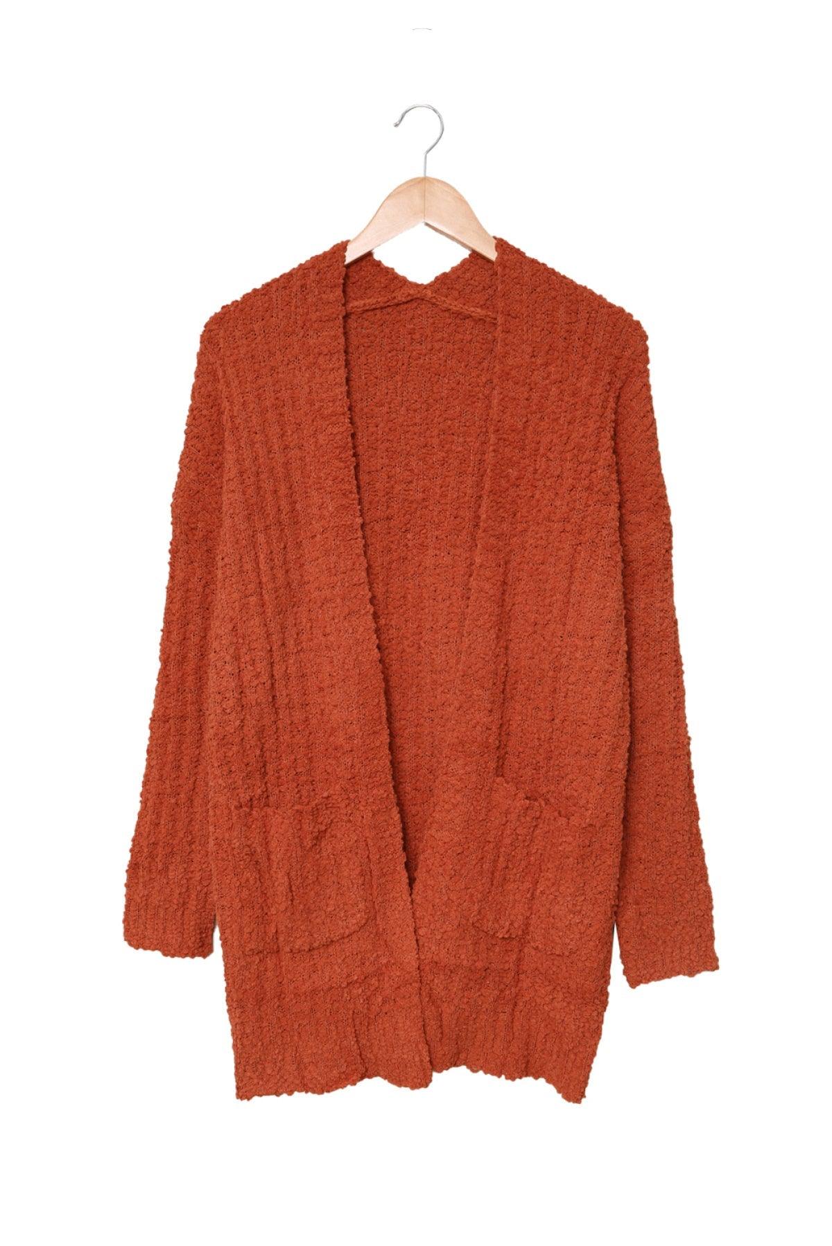 Pebble Beach Textured Cardigan Kiwidrop