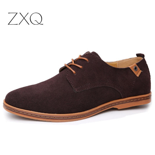 Suede Oxfords Men Leather Shoes Zendrop