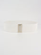 Alloy Buckle Elastic Belt