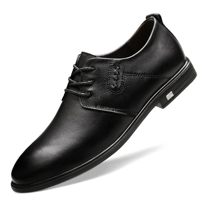 Soft leather soft sole comfortable men's leather shoes