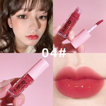 Women's Glaze Mirror Water Lip Glaze Lipstick