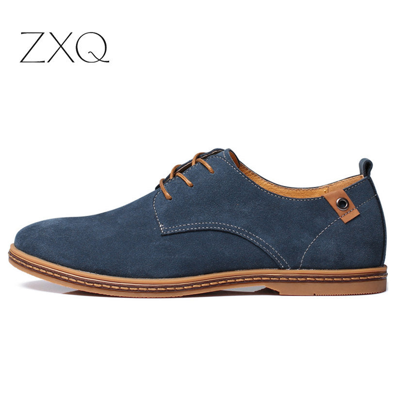 Suede Oxfords Men Leather Shoes Zendrop