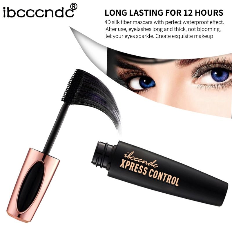 4D Silk Fiber Lash Mascara Waterproof - DunbiBeauty, LLC