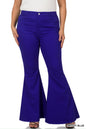 Plus Size High Rise Super Flare Denim Pants By Zenana Kiwidrop