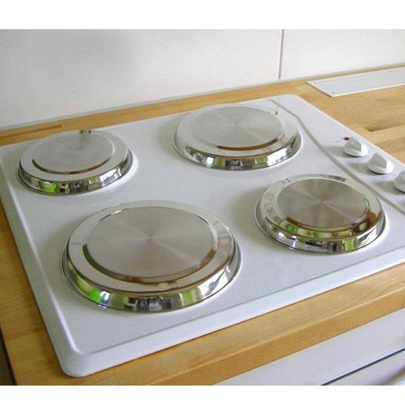 4PCS SET Stainless Steel Gas Electric Stove Top Covers Stove Protector Kitchen Baking Accessories - DunbiBeauty, LLC