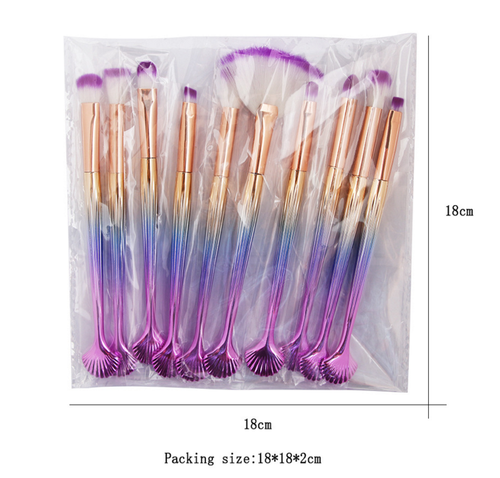 Mermaid Brush Set nihaodropshipping