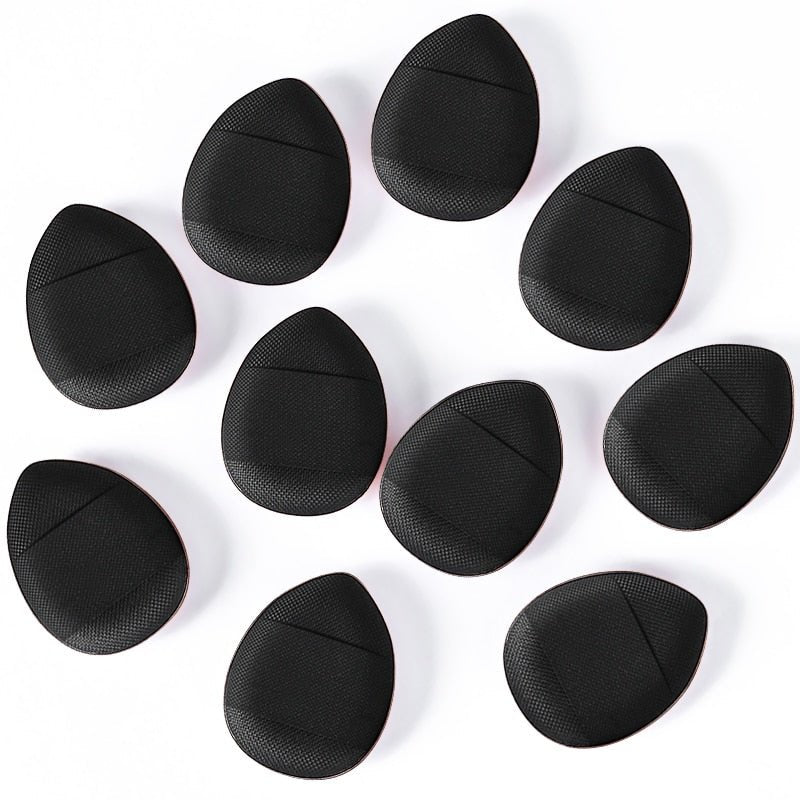 5/10/20 Pcs Mini Finger Puff Foundation Powder Detail Makeup Sponge Face Concealer Cream Blend Cosmetic Accessories Makeup Tools - DunbiBeauty, LLC