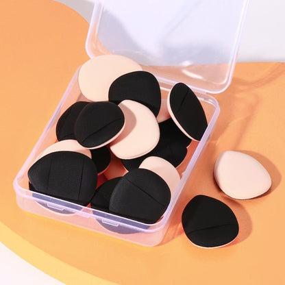 5/10/20 Pcs Mini Finger Puff Foundation Powder Detail Makeup Sponge Face Concealer Cream Blend Cosmetic Accessories Makeup Tools - DunbiBeauty, LLC