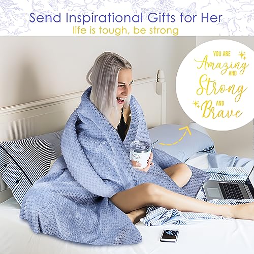 Get Well Soon Gifts for Women, Care Package Get Well Gifts for Women After Surgery, Gift Basket for Sick Friends, Sympathy Gifts Thinking of you, Feel Better Self Care Gifts, 14pcs Relaxing Spa Gifts