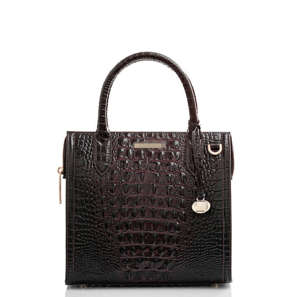 Retro Crocodile Pattern Crossbody Bag Kiwidrop