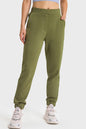 Pull-On Joggers with Side Pockets Trendsi