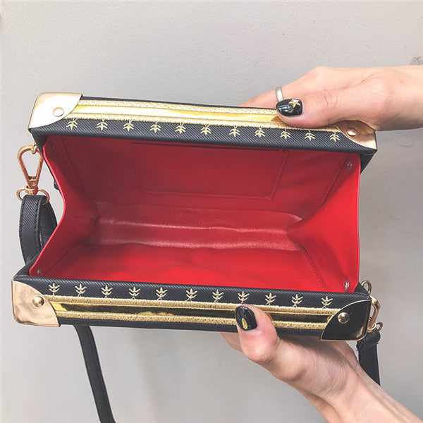 Women's Vintage Chest Style Shoulder Bag nihaodropshipping