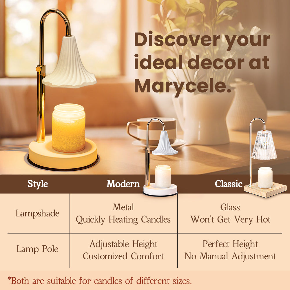 Marycele Modern Candle Warmer Lamp