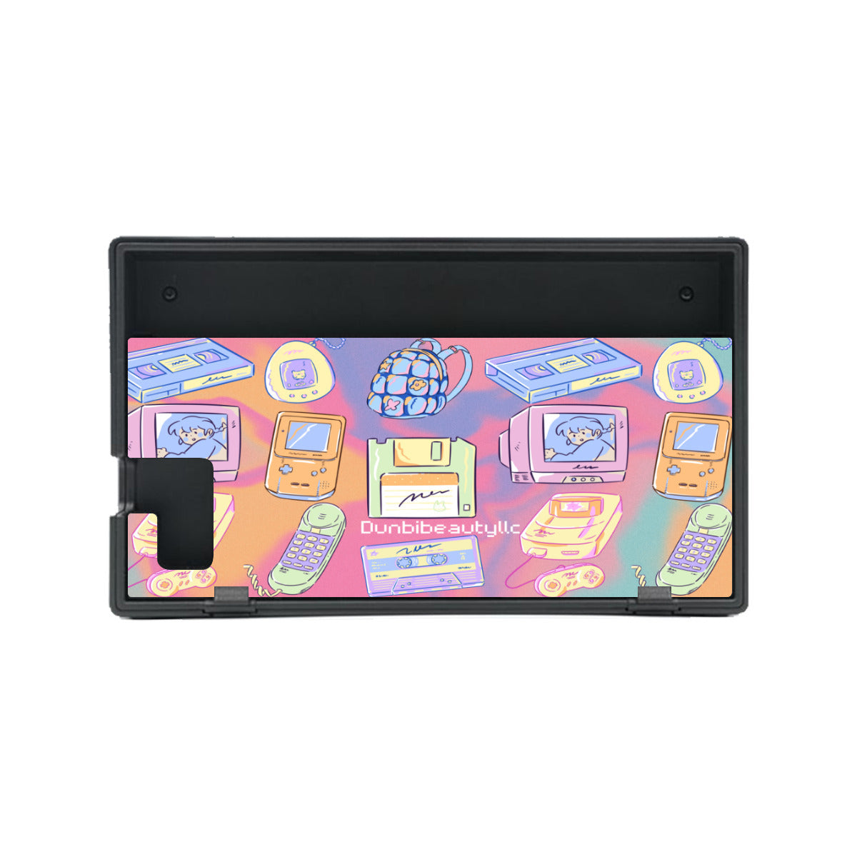 Nintendo Switch Game Console Stickers ｜PVC - Kawaii, Retro, Anime, 90's Themed, Sherbet Colors, Pastel (Designed by Dunbi)