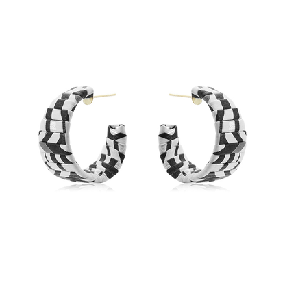 Retro C-Shaped Stud Earrings Kiwidrop