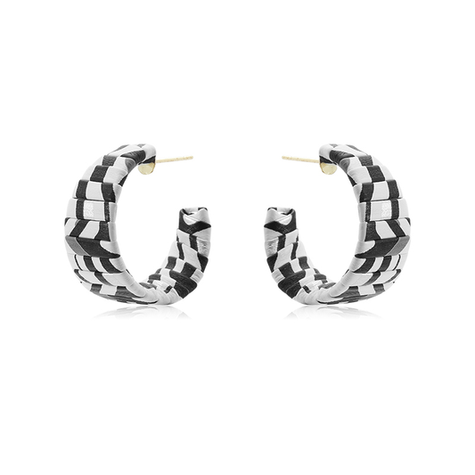 Retro C-Shaped Stud Earrings Kiwidrop