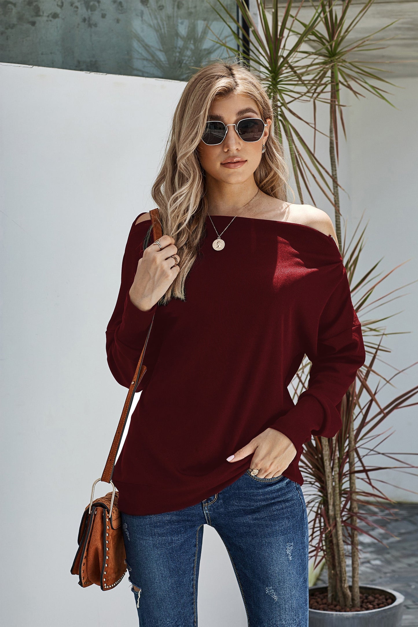 Ribbed Zip Knit Top Kiwidrop