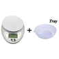 5kg/1g Portable Digital Scale LED Electronic Scales Postal Food Balance Measuring Weight Kitchen LED Electronic Scales - DunbiBeauty, LLC