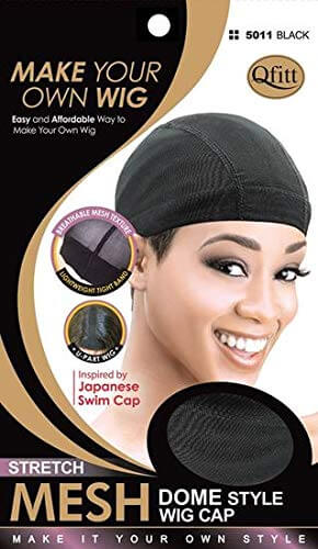 (6 Pack) Qfitt - Mesh Dome Style Wig Cap #5011 - DunbiBeauty, LLC