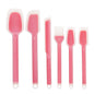 6 Pcs Kitchenware Spatula Sets Cooking Tools Scraper Spoon Brush Soft Silicone Baking Cooking Accessories Kitchen Utensils - DunbiBeauty, LLC