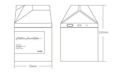 Milk carton humidifier