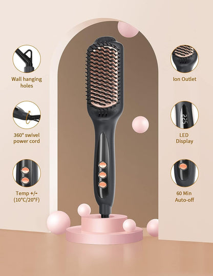 Hair Straightener Brush