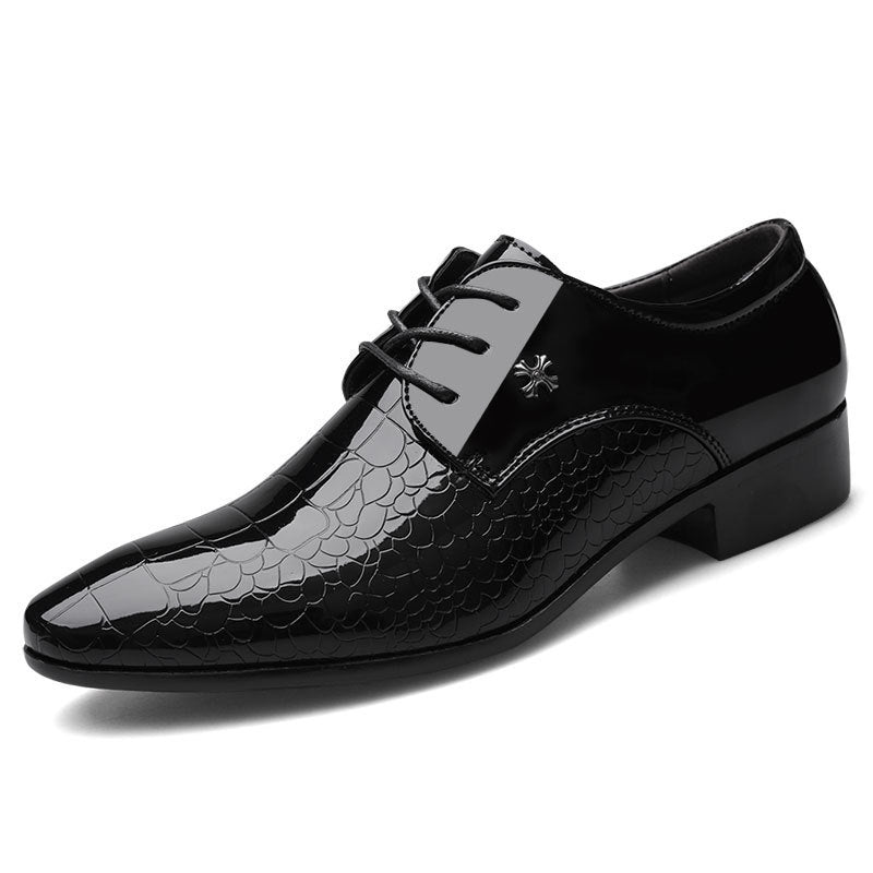 Winter New Style Leather Shoes Men's Business Formal Shoes