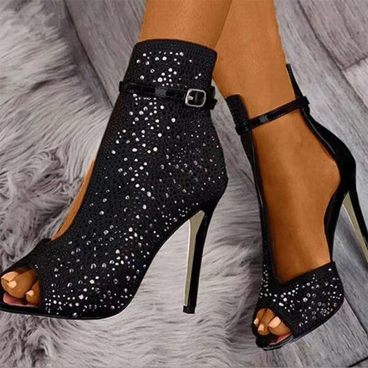 Pumps Crystal High Heels For Women Zendrop