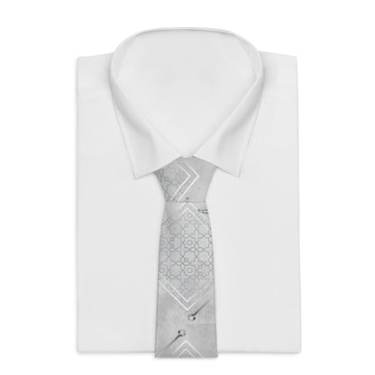 Soft Gray Titanium Gentleman's Business Tie Printify