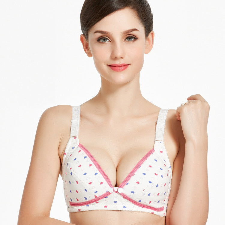 Maternity Nursing Bra Flower Pattern Larnt