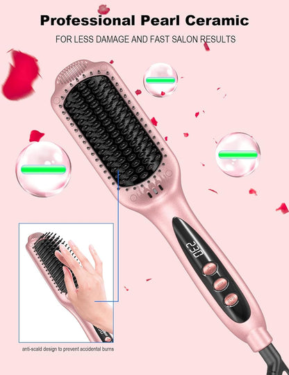 Hair Straightener Brush