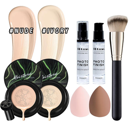 YBUETE All in One Makeup Kit Set for Women, Makeup Gift for Women Teen Girl, Eyeshadow Foundation CC Cream Face Primer, Makeup Brush Sponge, Lipstick, Eyebrow Soap Pencil Mascara Eyeliner Cosmetic bag