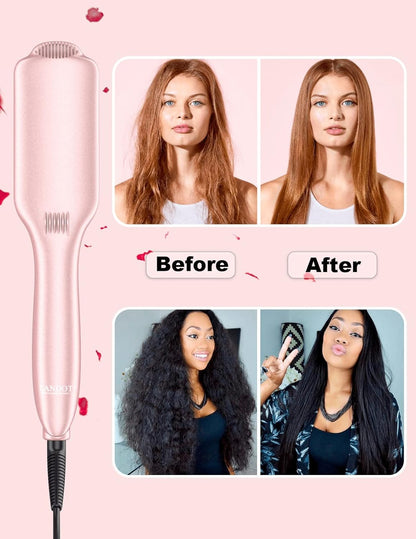 Hair Straightener Brush