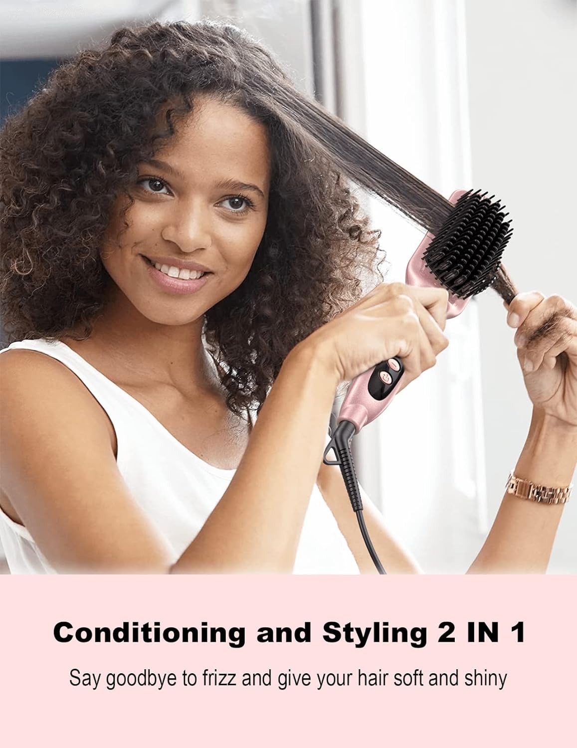 Hair Straightener Brush