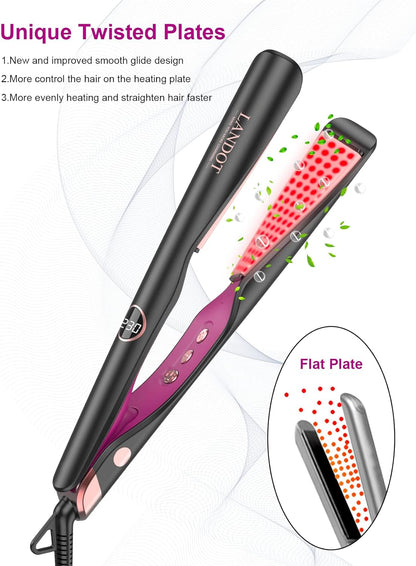 Hair Straightener and Curler 2 in 1