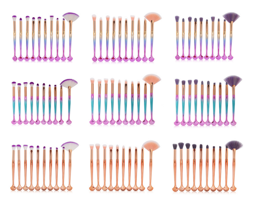 Mermaid Brush Set nihaodropshipping