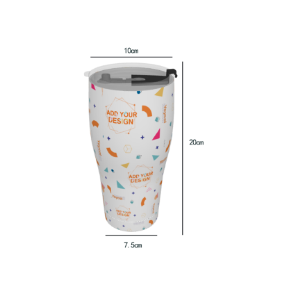 Cone Tumbler 30oz Japan, Japanese, Red, Crane, Architecture, Pretty Girl, Tiger, Kanji, Sunrise (Designed by Dunbi)