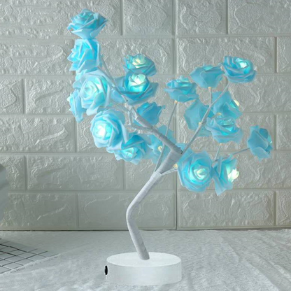 Rose Flower Tree LED Lamp