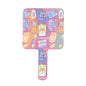 Handle Square Mirror｜Rubber -Kawaii, Retro, Anime, 90's Themed, Sherbet Colors, Pastel (Designed by Dunbi)