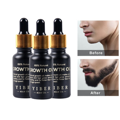 Men Beard Growth  Oil Kit Soften Hair Growth Nourishing Enhancer Beard Wax Balm Moustache Oil Leave-In Conditioner Beard Care Zendrop